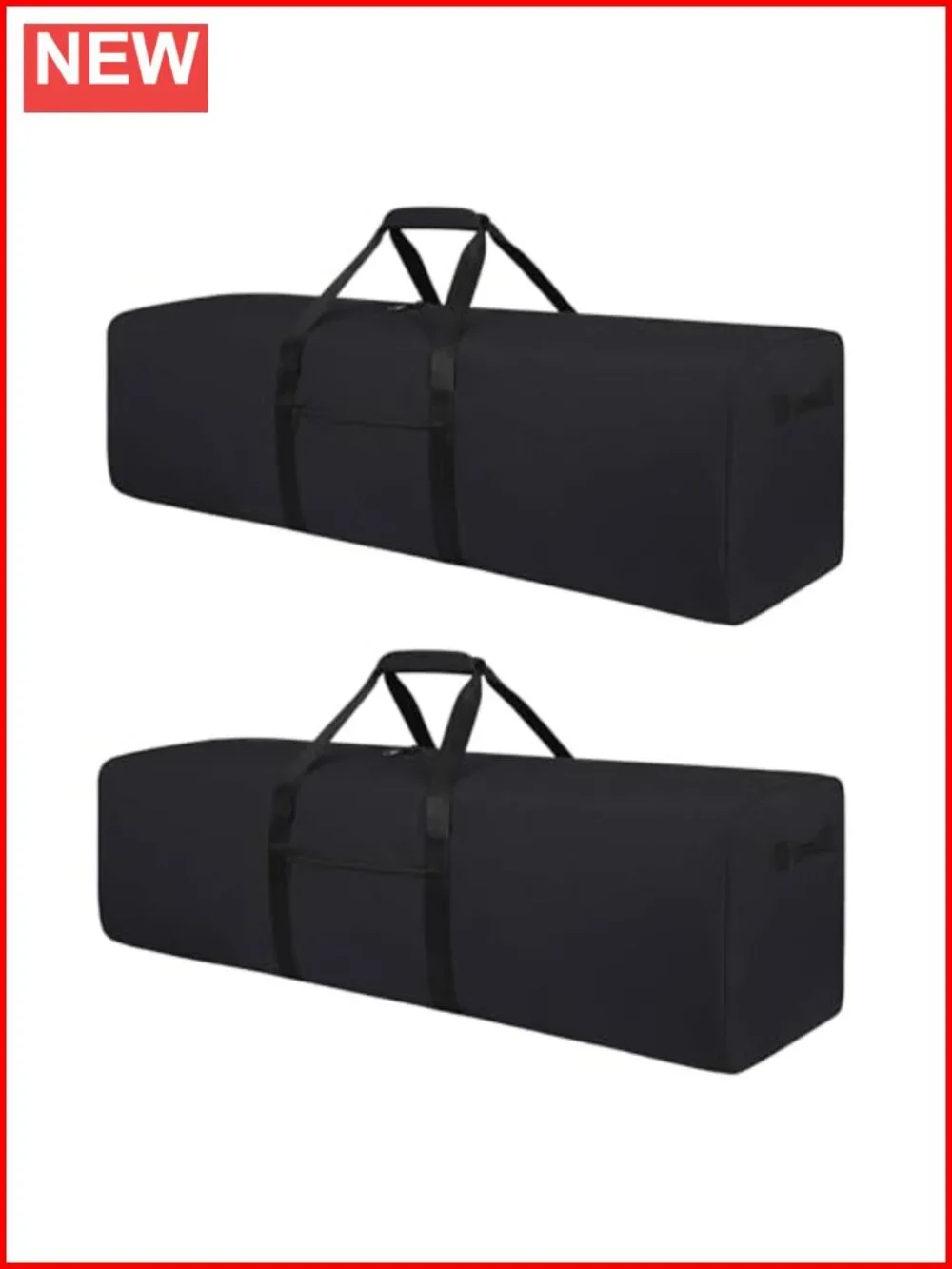 Extra Large Duffle Bag for Travel, Sports Gear Storage, 600D Polyester